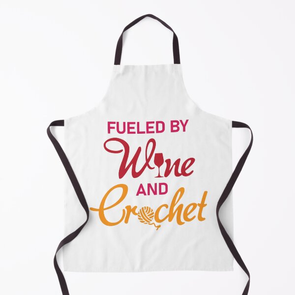 Item preview, Fueled by Wine and Crochet designed and sold by chillaxcats.