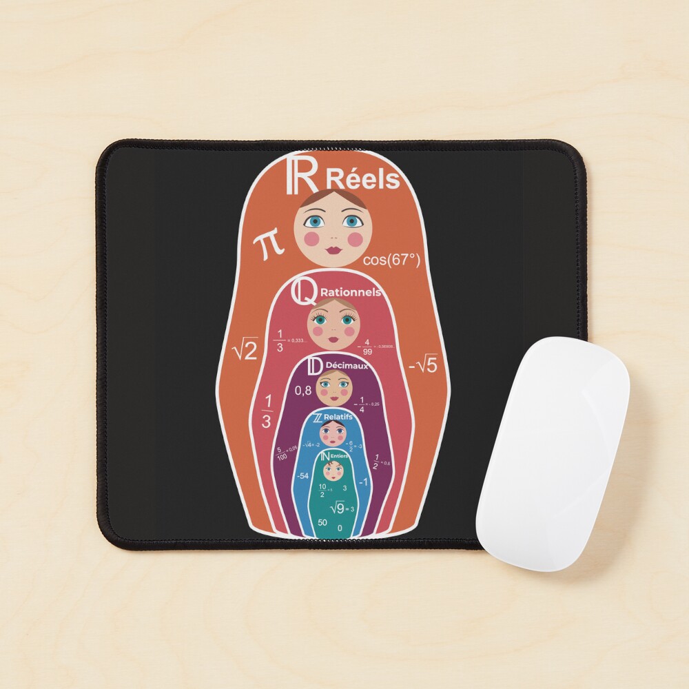 Item preview, Mouse Pad designed and sold by GodsofMath.
