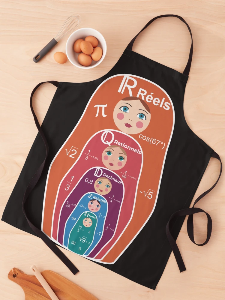 Thumbnail 1 of 6, Apron, math dolls designed and sold by GodsofMath.