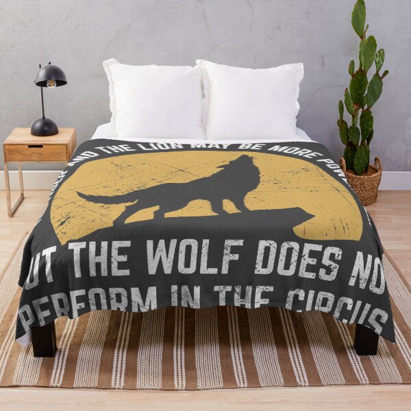 Item preview, Powerful Wolf Does Not Perform In Circus designed and sold by yeoys.