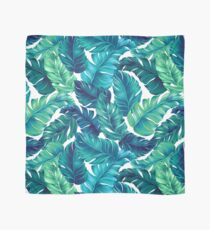 Funky banana leaf pattern. Scarf