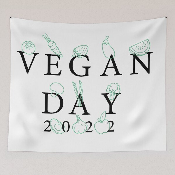 Item preview,  Vegan Day 2022  classic T-shirt  designed and sold by Graphichut.