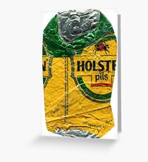 Holsten - Crushed Tin Greeting Card