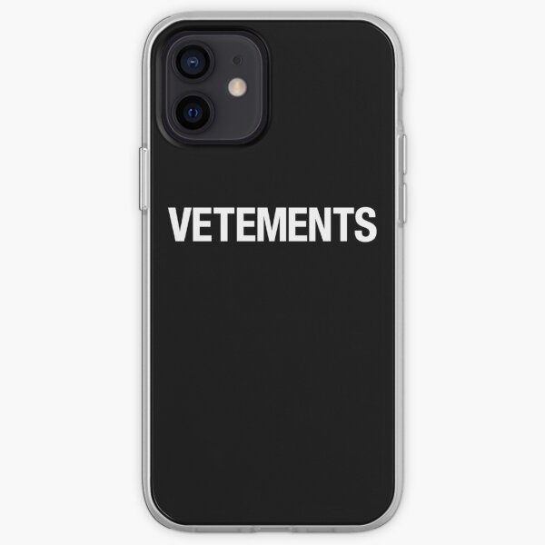 VETEMENTS Coque souple iPhone