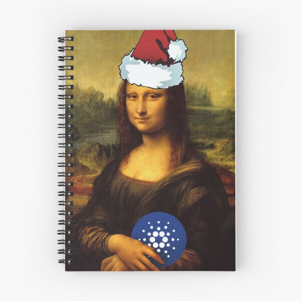 Item preview,  Christmas Mona Lisa Cardano ADA designed and sold by Crypmetal.