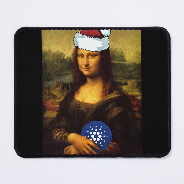 Item preview,  Christmas Mona Lisa Cardano ADA designed and sold by Crypmetal.