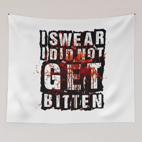 Item preview, Amazing Zombie Bite Halloween Design designed and sold by DabGraphic.