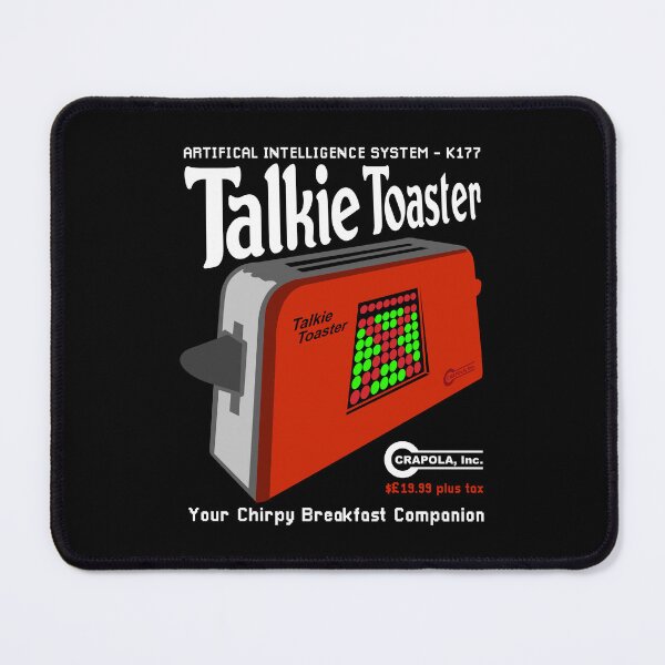 Item preview, Talkie Toaster - Your Chirpy Breakfast Companion designed and sold by McPod.
