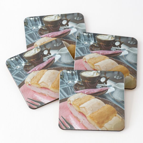 Item preview, Coffee and cardinal slices designed and sold by SarahLoeckerArt.
