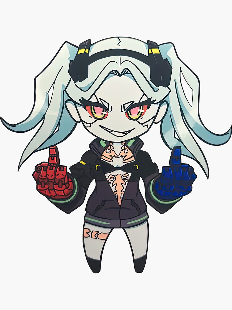 Characters Of Cyberpunk Edgerunners Anime Sticker for Sale by justwish