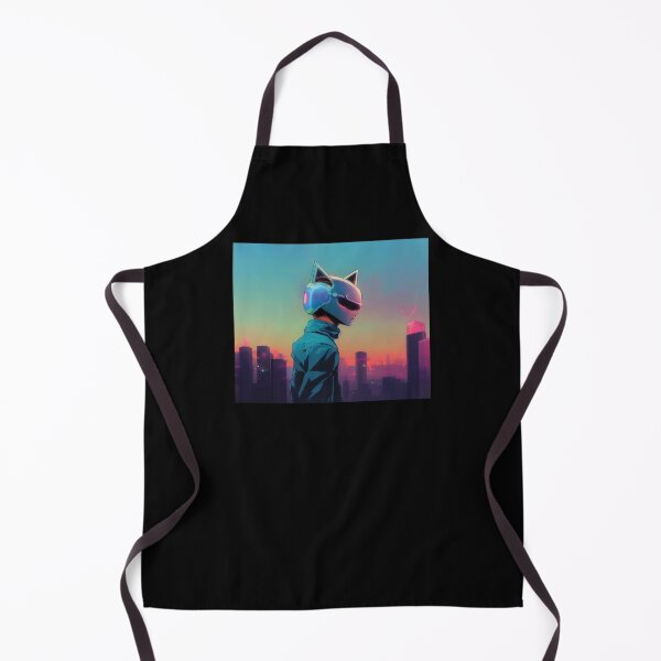Item preview, Futuristic anime CatBoy gifts for manga lovers designed and sold by Mobius Spot Collective.