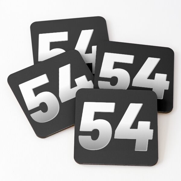 Item preview, Racing Number 54 designed and sold by Denti Kanys ⭐⭐⭐⭐⭐.