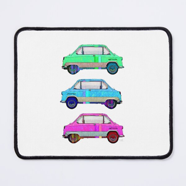 Item preview, Zundapp Janus pop colors art designed and sold by Aaaah Eeeek Studio.