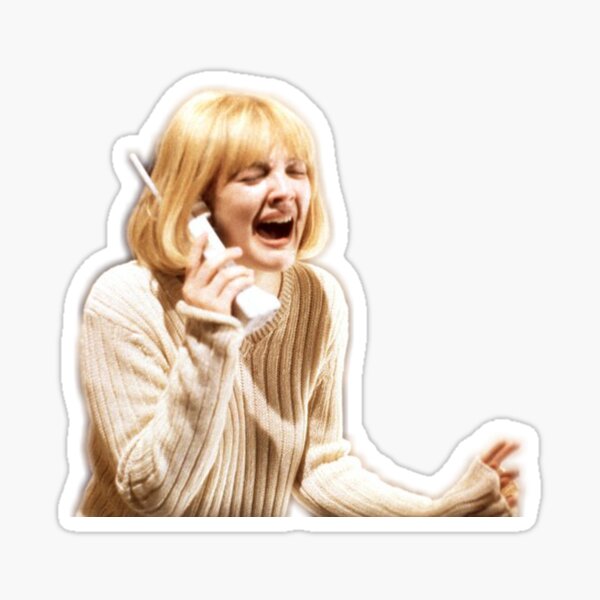 Scream Sticker