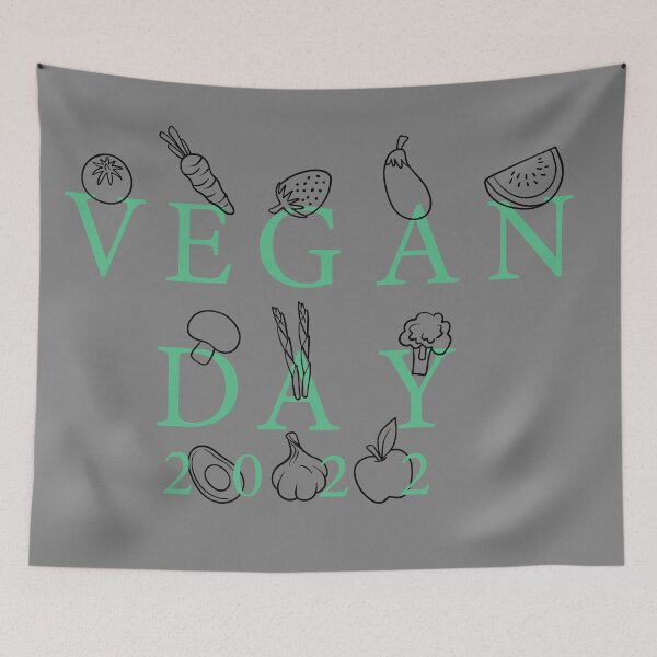 Item preview, Vegan Day 2022  classic T-shirt  designed and sold by Graphichut.