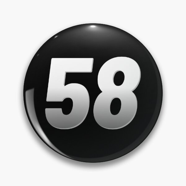 Item preview, Racing Number 58 designed and sold by Denti Kanys ⭐⭐⭐⭐⭐.