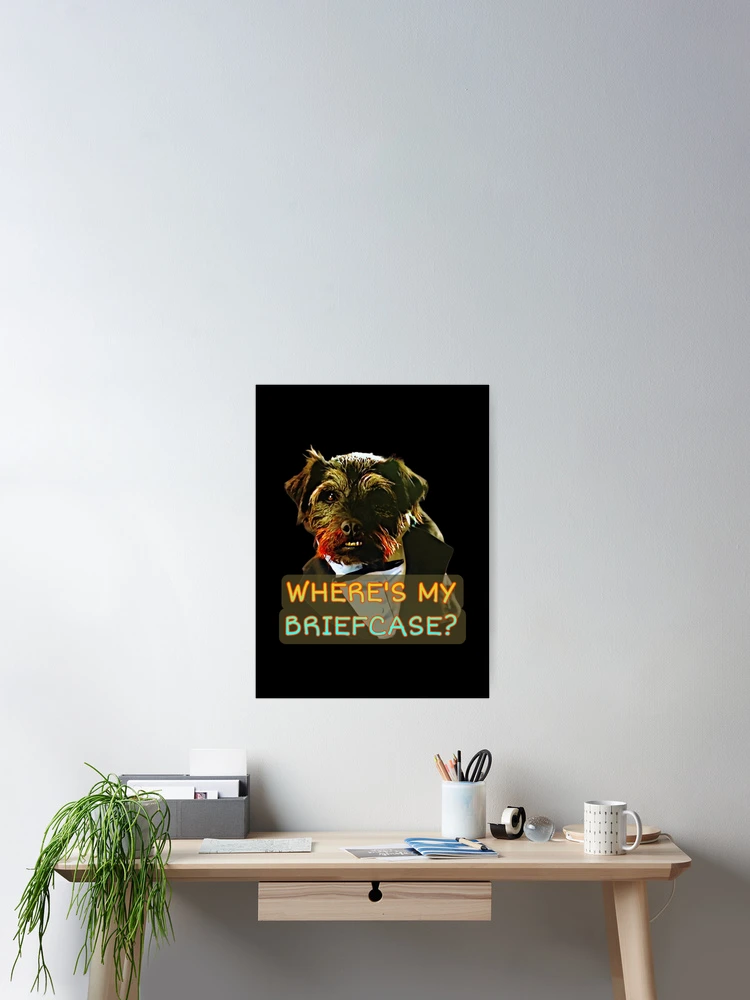 Aperçu 2 sur 3. Poster avec l'œuvre Ted créée et vendue par RGPdesigns.