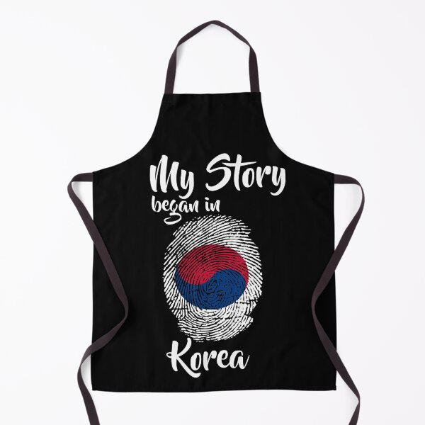 Item preview, My story began in Korea Flag Fingerprint DNA Korean designed and sold by PartyShirts1.