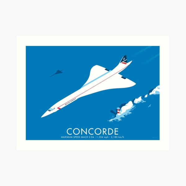 Concorde Art Print