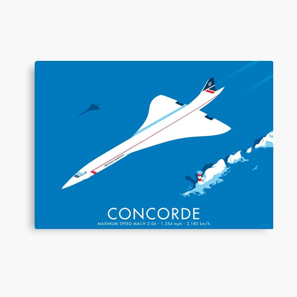 Concorde Lienzo