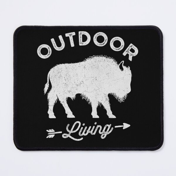 Item preview, Distressed Bison, Outdoor Living - Gift For Bison Animal Lover designed and sold by Myth-Creatures.