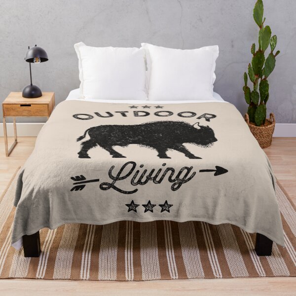 Item preview, Distressed Bison, Outdoor Living - Gift For Bison Animal Lover designed and sold by Myth-Creatures.