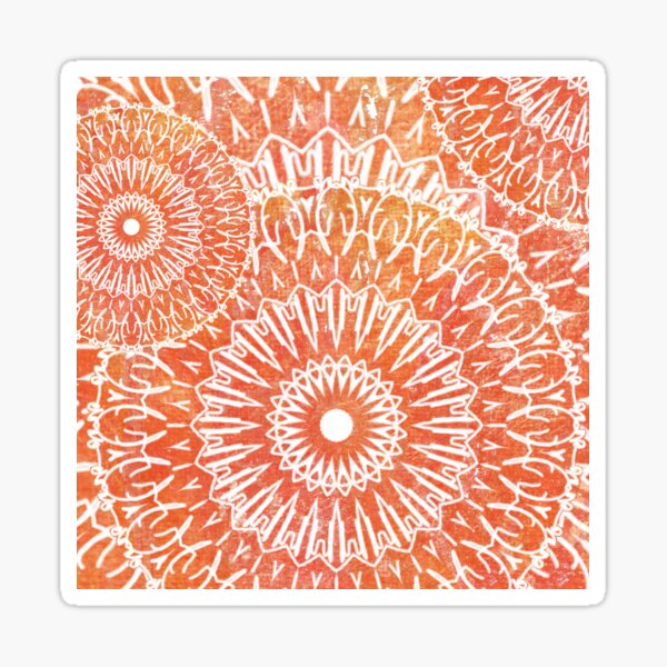 2017 mandala style no. 6 Sticker