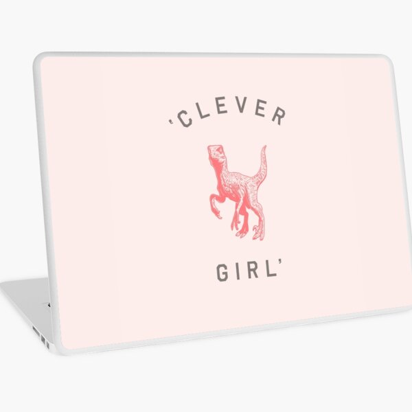 Clever Girl Laptop Skin