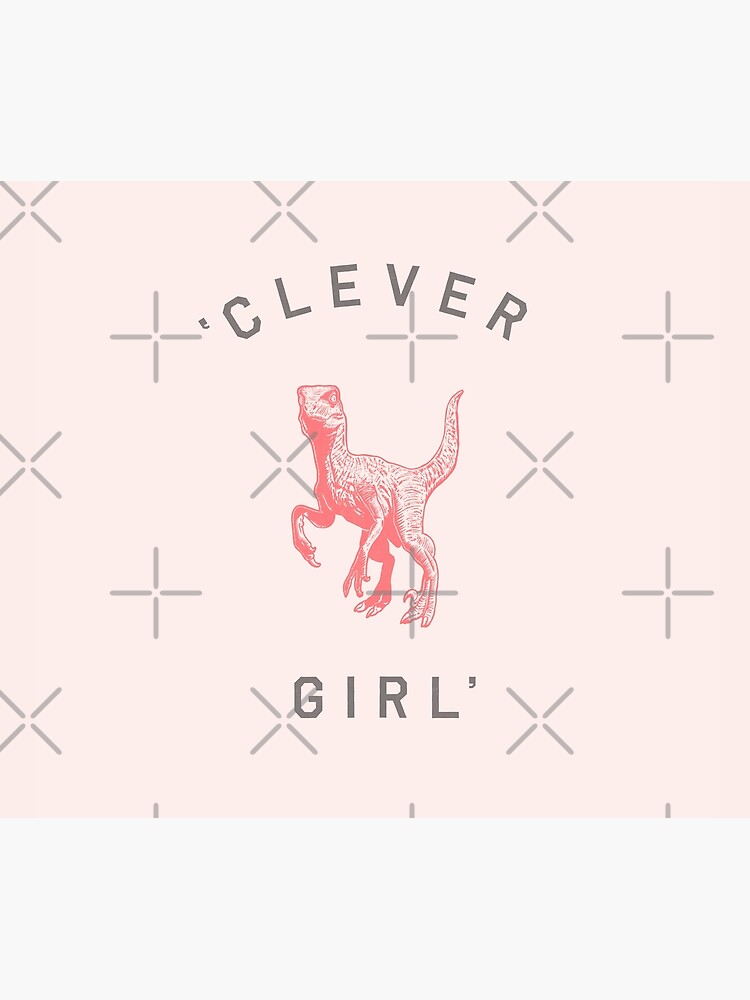 Thumbnail 6 of 6, Throw Blanket, Clever Girl designed and sold by florentbodart.