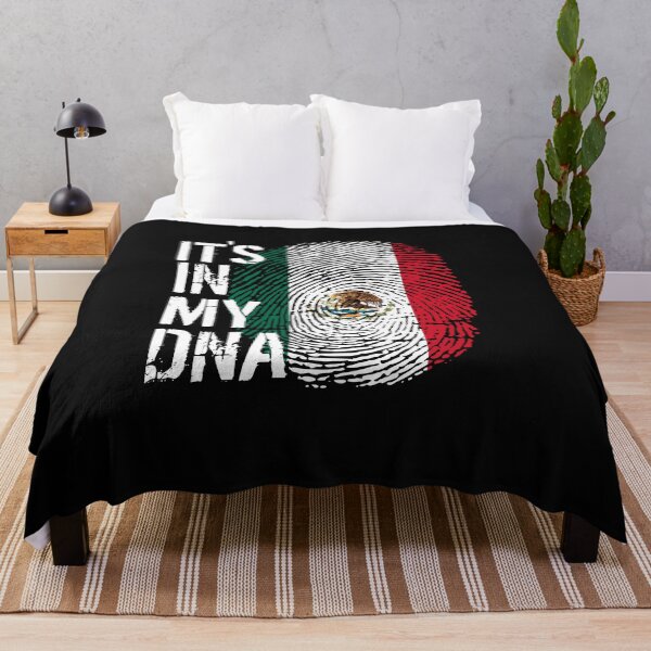 Item preview, Mexico Flag Fingerprint - It's in my DNA Mexican designed and sold by PartyShirts1.