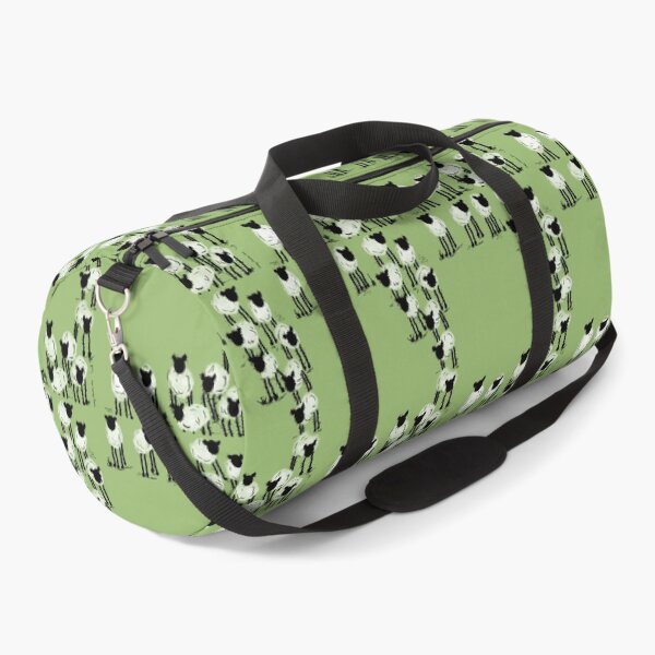 Item preview, Inky Sheep on Green designed and sold by TraceyMackieArt.