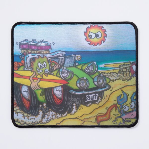 Item preview, Beach Cartoon Hotrod Dunebuggy designed and sold by Gasserdesigns.