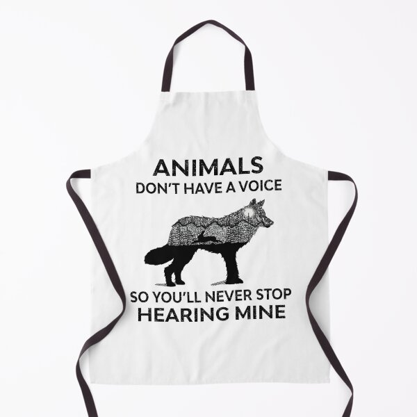 Item preview, Animals don't have a voice so you'll never stop hearing mine designed and sold by samer11.