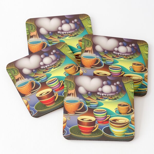 Item preview, Surreal Coffee Dreamscape designed and sold by AlteredUrbane.