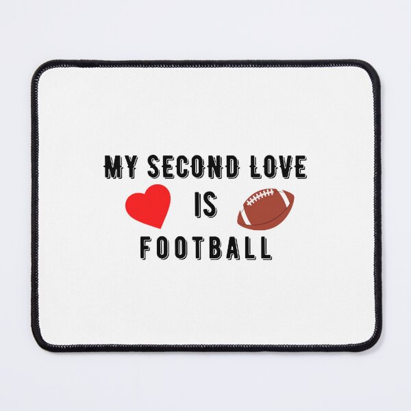 Item preview, My Second Love is Football Essential T-shirt designed and sold by OneDayCollected.