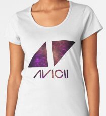 Avicii Purple Nebula Women's Premium T-Shirt