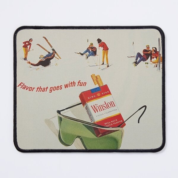 Item preview, Winston Tastes good - Skiing Cigarette designed and sold by semonougo.