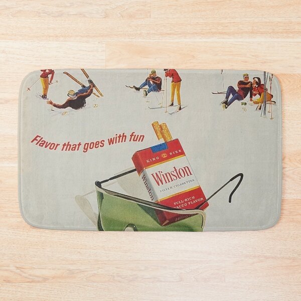 Item preview, Winston Tastes good - Skiing Cigarette designed and sold by semonougo.