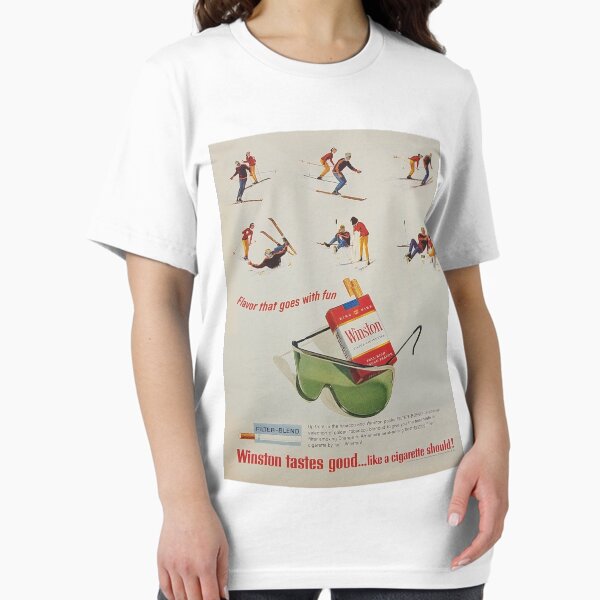 Item preview, Winston Tastes good - Skiing Cigarette designed and sold by semonougo.