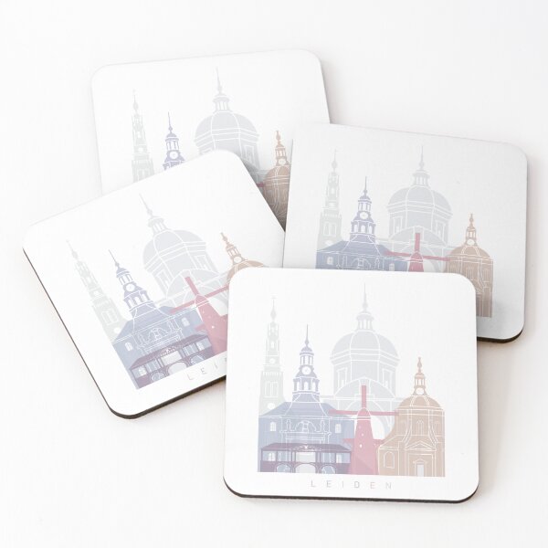 Item preview, LEIDEN SKYLINE POSTER PASTEL designed and sold by paulrommer.