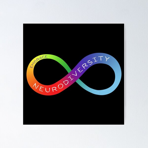 Item preview, Embrace Neurodiversity designed and sold by WonkeyCreations.