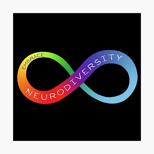 Item preview, Embrace Neurodiversity designed and sold by WonkeyCreations.