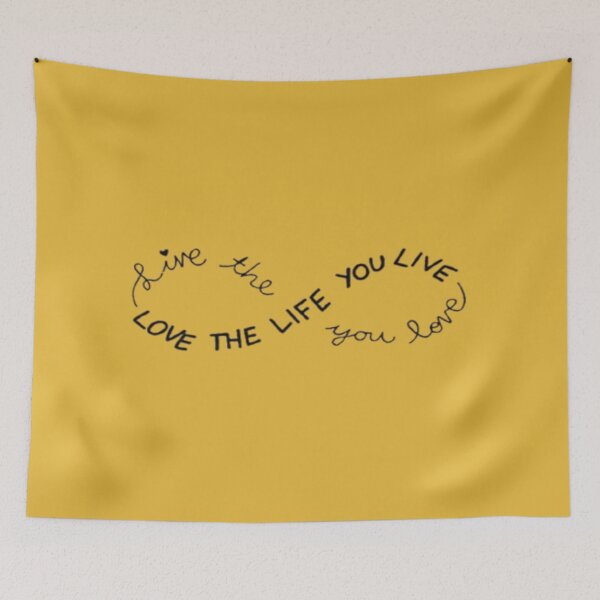 Item preview, Infinity - LOVE THE LIFE YOU LIVE designed and sold by TheHand-art.