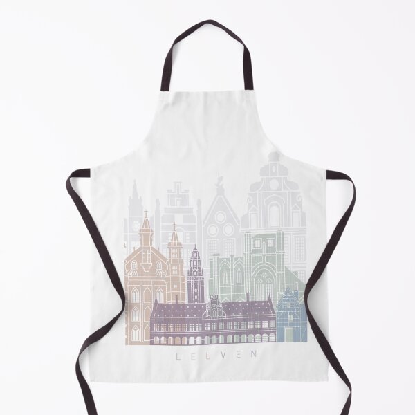Item preview, LEUVEN SKYLINE POSTER PASTEL designed and sold by paulrommer.