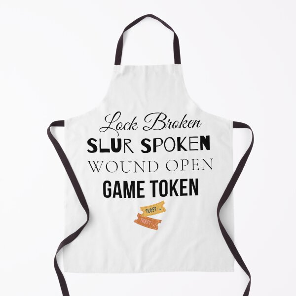 Item preview, Lock Broken Slur Spoken Wound Open Game Token - Taylor Swift High Infidelity designed and sold by bombalurina.