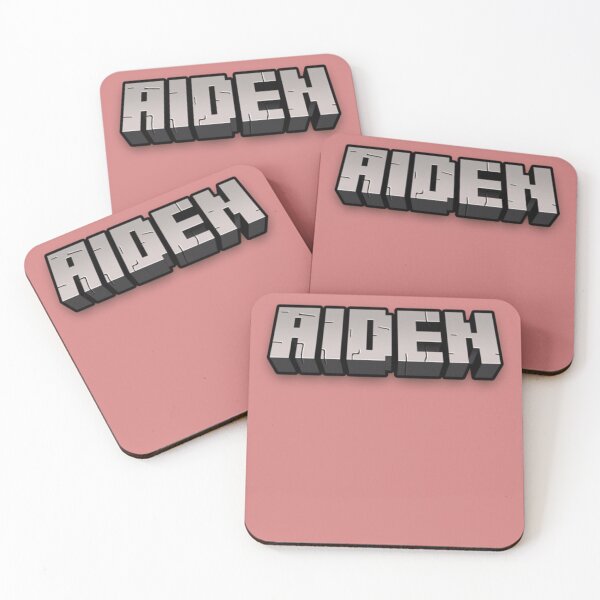 Item preview, Aiden - Minecraft Nametag - Aiden Minecraft Name Label designed and sold by BridieRitchi.