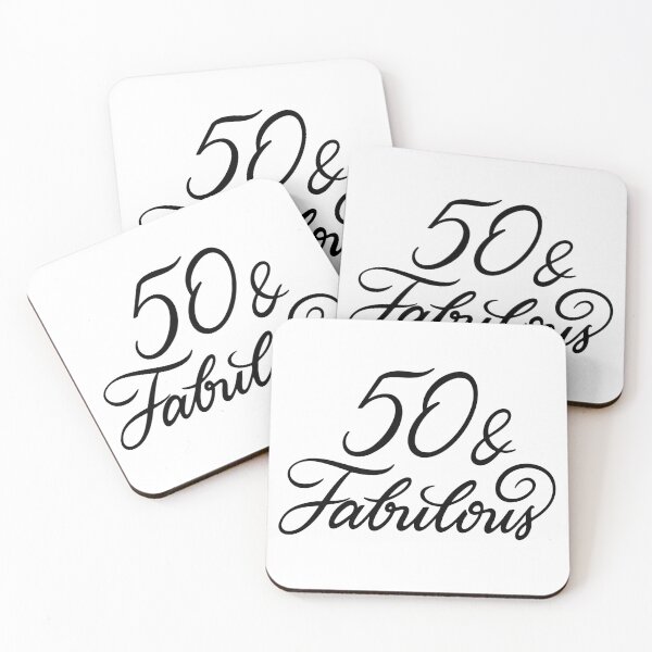 Item preview, 50 and Fabulous designed and sold by Zagach Letters.