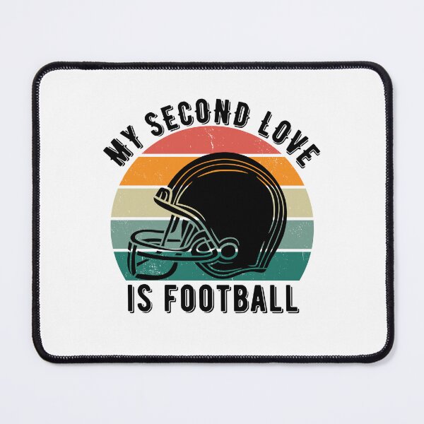 Item preview, My Second Love is Football Essential T-shirt designed and sold by OneDayCollected.