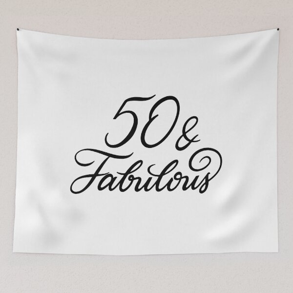 Item preview, 50 and Fabulous designed and sold by Zagach Letters.