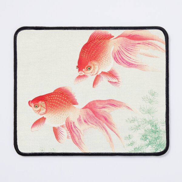 Item preview, Two veil goldfish by Ohara Koson (1877-1945) designed and sold by netzzoart.